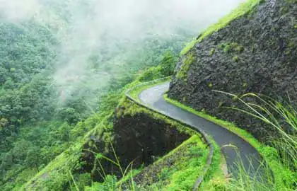 ghat road of Vagamon
