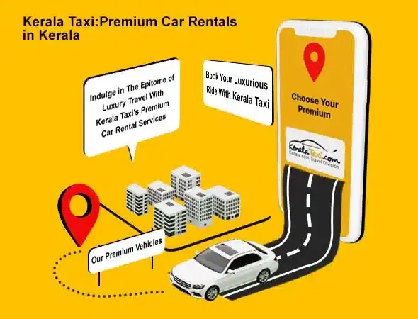 Luxury car rental with Kerala Taxi for premium travel.